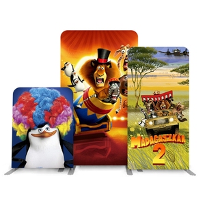 Set di 3 fondali quadrati cornice giocattolo tema fotografia vinile foto sfondo per bambini festa di compleanno fondali decorazione X6070 - Product Image 4