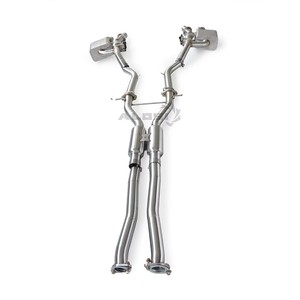 Tubos de escape CatBack de alto rendimiento para escape de silenciadores con válvulas Kia Poison <span class=keywords><strong>Sting</strong></span> 3,3 T - Product Image 2