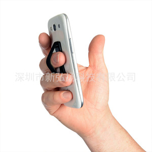 Support de téléphone créatif avec sangle élastique antidérapante pour une utilisation d'une seule main, support de téléphone portable polyvalent - Product Image 3