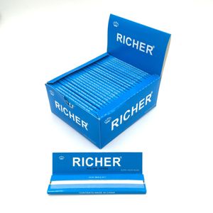 Classic White <b>Rolling</b> Paper King Size Slim Bleached White Smoking Paper Custom Packaging Cigarette Paper Factory - Product Image 6