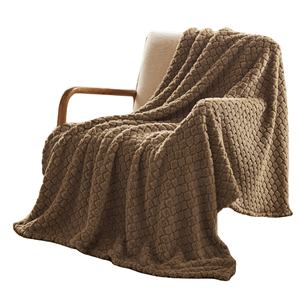 Luxury Popcorn Waffle Fleece <strong>Throw</strong> Blanket Soft Warm Fluffy Bed Sofa Home Couch <strong>Settee</strong> | Thermal Cozy Reversible Design - Product Image 1
