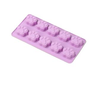 Moule à pattes de chiot en silicone alimentaire antiadhésif, écologique, pour Noël, idéal pour la cuisson, le chocolat, les bonbons, la gelée et les créations culinaires festives - Product Image 3