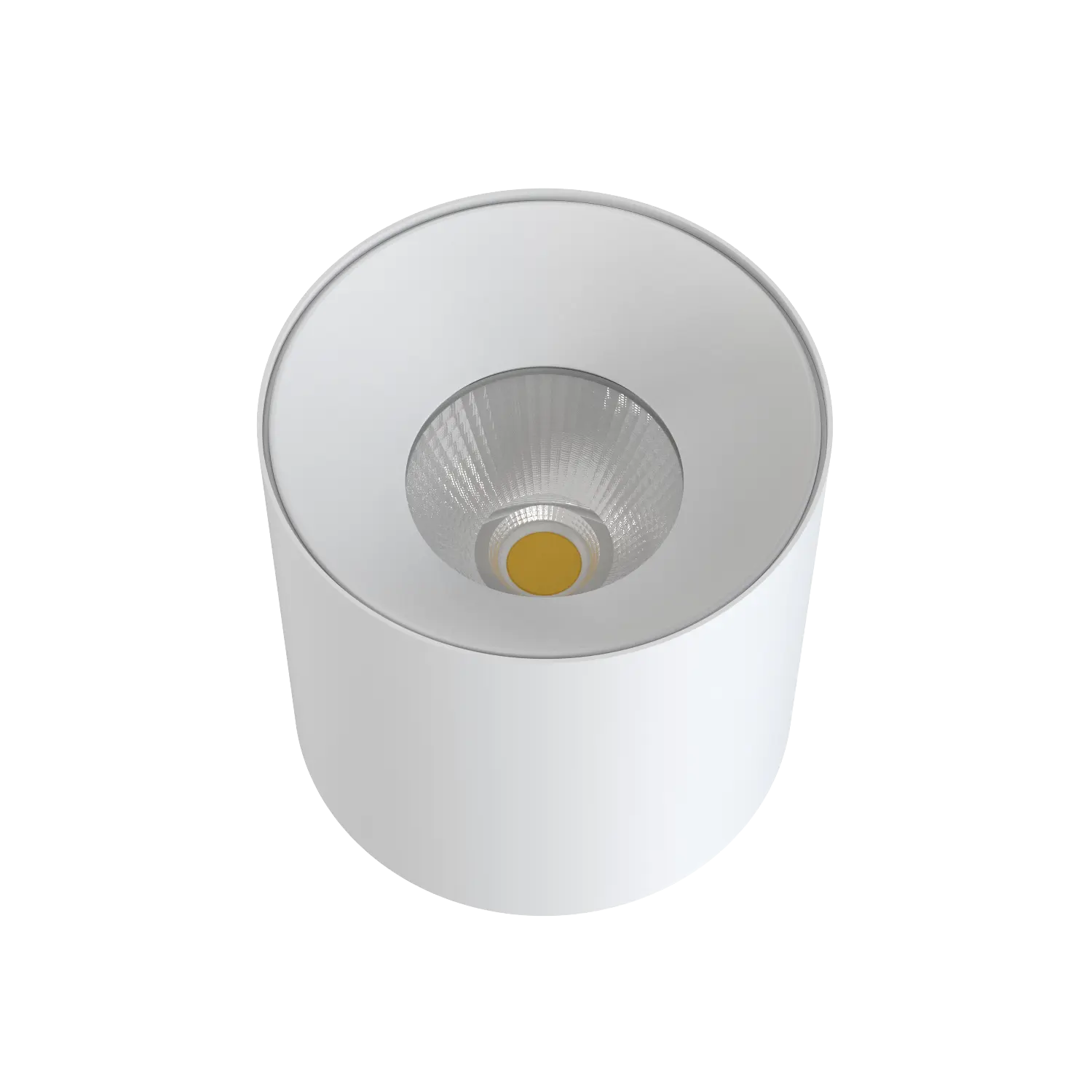 Surface Suspended Mounted Installation 15W 24W 50W COB Dimmable 0-10V Dali Commercial LED downlight for Shop Mall Exhibition