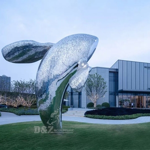 <span class=keywords><strong>ไฟ</strong></span>ประดับสวนตกแต่งบ้านรูปปั้นสัตว์ลวดโลหะแบบนามธรรมกลวงรูปปั้นปลาวาฬลวดสแตนเลสขนาดใหญ่สำหรับตกแต่งสวน - Product Image 6