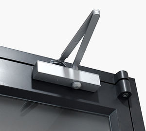 Cadre automatique en alliage d'aluminium Porte à charnière isolée à <span class=keywords><strong>double</strong></span> <span class=keywords><strong>vitrage</strong></span> Centre commercial Supermarché Entrée Portes à battant françaises - Product Image 6