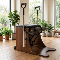 Chaise Wunda de Pilates en bois de noyer de qualité supérieure, équipement de Pilates professionnel et commercial, usine OEM
