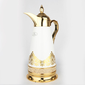 1.0L สไตล์อาหรับสีขาวปราศจากแร่ใยหินแก้วฉนวนกระติกสุญญากาศ - Product Image 2