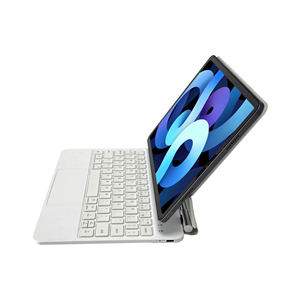 Nuevo Teclado Inalámbrico con Interfaz USB-C 2022, Retroiluminación RGB, 7 Teclas, Funda con Teclado Mágico, Soporte para <span class=keywords><strong>Trackpad</strong></span>, Compatible con iPad Pro 11/Air 4/5, Magnético - Product Image 4