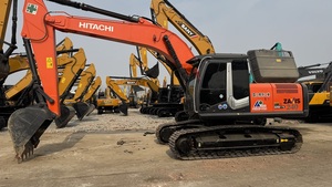 Excavatrice sur chenilles hydraulique Hitachi Zaxis 240, 24 tonnes, moteur, équipement d'occasion - Product Image 5