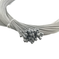 Câble de tension en acier galvanisé à chaud non allié de 1,5 mm, 7x19, avec boucle à ressort, antivol, services de découpe et de pliage