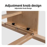 Ensemble Pilates GalaxyMaster en bois d'érable cinq pièces : Ladder Barrel et lit de base pour usage domestique et commercial, entraînement de yoga et correction posturale