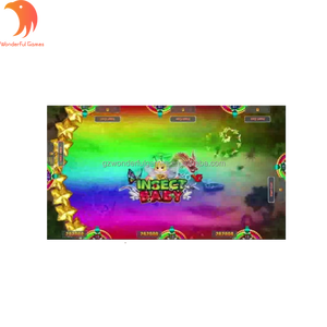 Máquina recreativa clásica popular de disparos con láser de insectos VG America, juego de insectos que dispara gusanos, máquina operada con monedas, tablero de arcade en venta - Product Image 1