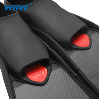 Vente en gros OEM/ODM – Palmes de plongée en fibre de carbone Water Pro pour la pêche sous-marine et la plongée libre, palmes de plongée en fibre de verre et carbone