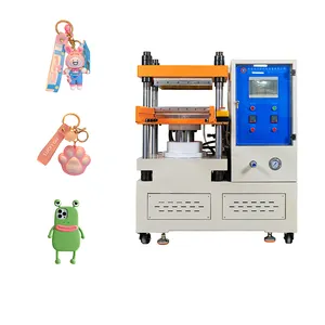 Automatic silicone forming machine for 3D solid products plate culcanizing production multicolor dool making