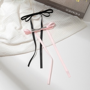 Épingle <span class=keywords><strong>à</strong></span> cheveux de luxe coréenne Clip latéral personnalisable Couleurs Sweet Girl <span class=keywords><strong>Ruban</strong></span> pour les occasions de fête Attachage de cheveux de haute qualité - Product Image 4