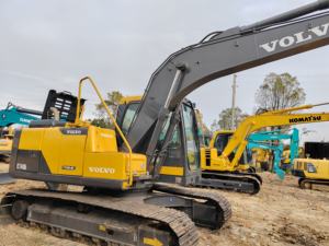 Excavatrice diesel utilisée originale de 14 tonnes de Volvo EC140B de prix concurrentiel avec la haute performance de capacité de travail forte à vendre - Product Image 2