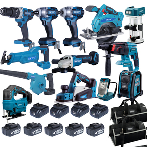 EKIIV professionnel 15 en 1 perceuse sans fil kit d'outils électriques ensemble de sacs à outils comprenant une meuleuse de clé/<span class=keywords><strong>sac</strong></span> à outils/tournevis - Product Image 5