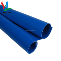 Tissu de bâche tricoté enduit de PVC durable à haute résistance à la traction 500*500D pour structures gonflables, écologique et ignifuge