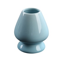 Support en céramique pour Chasen, design sportif, idéal pour le voyage, support pour fouet à matcha, outil à matcha, support pour fouet à thé Chasen Naoshi, logo personnalisé
