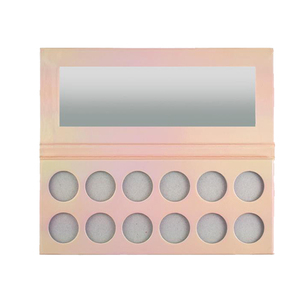<span class=keywords><strong>Pink</strong></span> Empty Eyeshadow Palette Private Label 12 Color Eyeshadow Palette - Product Image 1