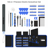 Kit de réparation 144-en-1, jeu de tournevis de précision électrique pour téléphone portable et PC, outils à main de qualité professionnelle