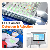 Nouvelle conception de machine de comptage de capsules à vision automatique à 8 canaux avec caméra CCD, machine de comptage de capsules à vision