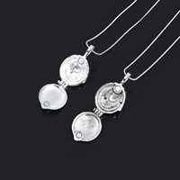 Nouveau Collier Médaillon Photo Tendance Gothique Elena de Vampire Diaries Pendentif Bijou