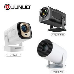 JUNUO HY300 <span class=keywords><strong>PRO</strong></span> <span class=keywords><strong>YG300</strong></span> Hy260pro Hy3450 <span class=keywords><strong>Mini</strong></span> <span class=keywords><strong>Proyector</strong></span> Portátil Inteligente 4K para Home LCD Cinema Android Video Beam Proyectores - Product Image 3