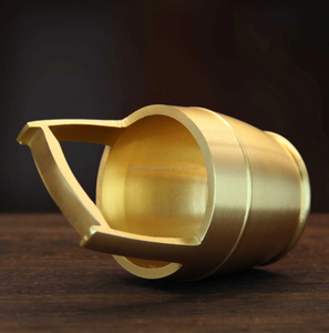 Un Cubo de oro de cobre puro para niños y <span class=keywords><strong>nietos</strong></span> adornos de cubo Cubo de decoraciones de boda de lujo - Product Image 2