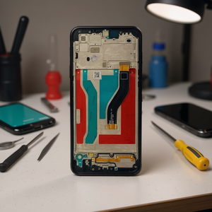 Display LCD con Cornice per Samsung Galaxy A10s, Schermo Intero Nero da 6.0 Pollici, Ricambio Originale TFT - Product Image 3