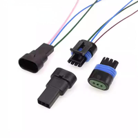 Bobine d'allumage Jinbei 12162182 mâle et femelle DJ7039YA-1.5-11/21 Noir PBT Application ECU