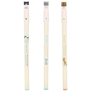 Stylo neutre à pointe fine 0,38 mm motif <span class=keywords><strong>chat</strong></span> <span class=keywords><strong>mignon</strong></span>, stylo créatif à motif cœur de fille de <span class=keywords><strong>dessin</strong></span> animé, stylo pour étudiant - Product Image 1