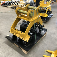 Plaque compacteuse vibrante hydraulique robuste pour excavatrices CAT320/PC200/ZX200/HX220L/SK200