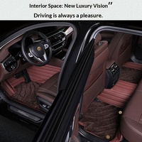Tapis de sol de voiture en cuir de luxe pour X1/X3/X4/X5, séries 5/3/4, série 7, 530Li/525Li/320Li OLIVER, ensemble complet