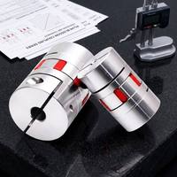 Accouplement flexible en alliage d'aluminium de différentes tailles, connecteur araignée à mâchoires en fleur de prunier, alésage 10 mm, 1000 tr/min pour encodeur et moteur pas à pas