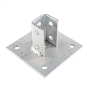 Light Weight Steel Electro Galvanized C Channel Base Plate Prices 41*41