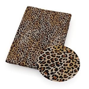 1/2 Yard Leopard Animal In Polyester Cotton Vải Cho May Quilting Thủ Công Mỹ Nghệ 13514 - Product Image 4