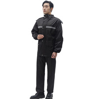 Jas Hujan Berkualitas Tinggi Lapisan PVC Oxford Polyester Tahan Air Harga Terjangkau