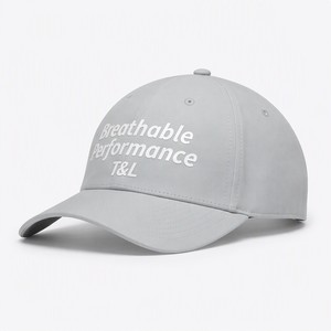 Casquette de baseball ajustable en tissu maille 100 % coton, imperméable, à 6 panneaux, avec logo personnalisé en vinyle, style Techwear Performance Gorras, vente en gros - Product Image 1