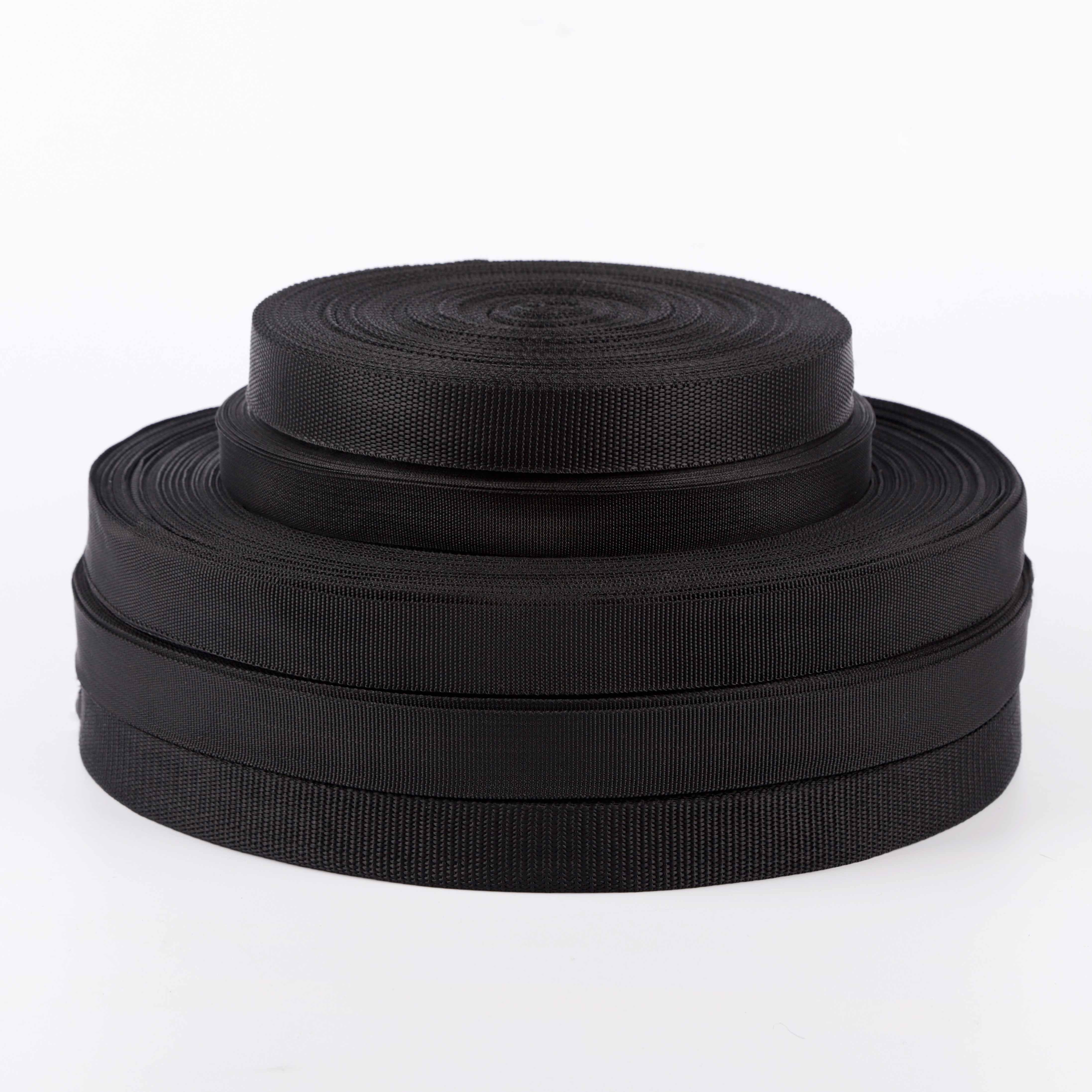 Wholesale Factory PP Tape Eco-friendly Garment Accessories Knitted Pp Webbing for Bags Jacquard Webbing