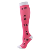 Chaussettes longues pour infirmières, chaussettes de compression sportives anti-odeurs pour la course et le cyclisme, chaussettes de compression élastiques pour femmes