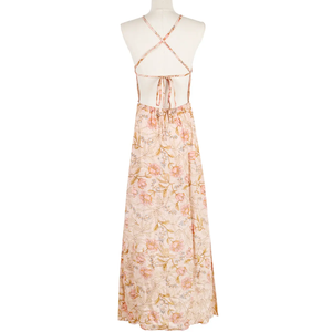 Vestido Maxi bohemio personalizado para mujer de fabricantes de ropa vestidos casuales para niñas de playa sin espalda - Product Image 3