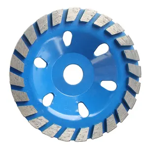 Bentuk Diamond Diamond Cup Wheel untuk Epoxy Lantai Beton