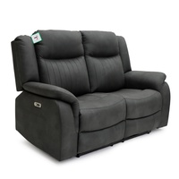 Set Sofa Recliner Elektrik Kulit Modern Geeksofa Furniture 3 2 1 untuk Ruang Tamu
