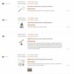 Réchauffeur de <span class=keywords><strong>cartouche</strong></span> électrique en gros d'usine XMDR <span class=keywords><strong>pour</strong></span> moule réchauffeur tubulaire industriel <span class=keywords><strong>pour</strong></span> dispositif de chauffage - Product Image 6