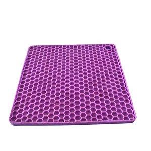 Wholesale Silicone Hot Pot Mat Heat Resistant Silicone Table Mat Easy To Clean High Temperature Resistant Mat