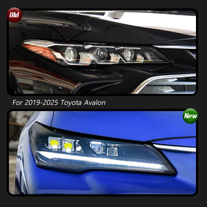 Conjuntos de faros delanteros TYPY para Toyota Avalon 2019-2026 con lentes láser, luces diurnas LED e intermitentes secuenciales - Product Image 3