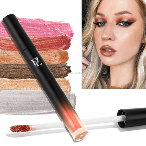 DELANCI Nuevo Kit de Maquillaje de Sombras de Ojos Líquidas Metálicas de Alta Pigmentación con Brillo <span class=keywords><strong>La</strong></span> Catrina, 6 Piezas/Set - Product Image 4