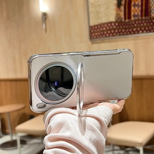 Fashion Electroplating CD Pattern Phone Case for Vivo X300 Pro With Hidden Lens <b>Film</b> Bracket Shockproof Protective Cover - Product Image 3
