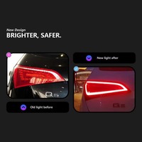 Feux arrière HETOP Q5 2008-2018, mise à niveau Plug and Play, feux arrière LED modifiés, feux de jour, accessoires pour Audi